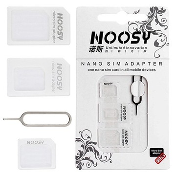 Noosy Adapter Набор Sim Nanosim Microsim Card