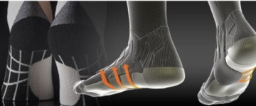 X-SOCKS КОМПРЕССИВНЫЕ НОСКИ ДЛЯ БЕГА размер 35-36 X-BIONIC Effektor 4.0 Run