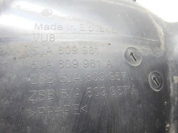 PODBĚH 5JA809961 SEAT TOLEDO IV SKODA RAPID LEVÉ PŘEDNÍ ORIGINÁLNÍ