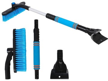 ЩЕТКА-СКРЕБОК ТЕЛЕСКОПИЧЕСКАЯ ЩЕТКА СКЛАДНАЯ ДЛЯ СТЕКЛА АВТОМОБИЛЯ СНЕГ ЛЕД