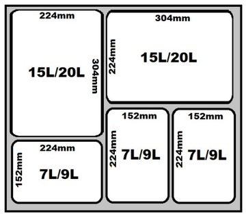 СОРТЕР ДЛЯ МУСОРНИКОВ ДЛЯ ШКАФА 20Л