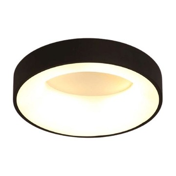 Plafon LED okrągły czarny pilot 3 barwy ABIGALI