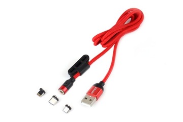 ЗАРЯДНОЕ УСТРОЙСТВО USB 3 В 1 для IPHONE MICRO USB-C AMiO