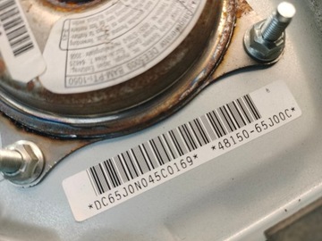 AIRBAG ULOŽENÍ ŘIDIČE 48150-65J00C SUZUKI GRAND VITARA 2 II 05-08
