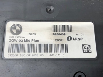 MODUŁ STEROWNIK ZGW BMW 5 9266409