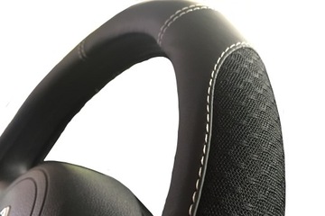 VW Passat B5 B5FL 96-2005r B6 05-10r B7 10-14r na kierownice skóra materiał