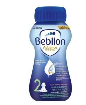 Bebilon 2 z Pronutra ADVANCE 200 ml PO 6 -MIESIĄCU