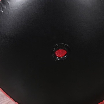 Czerwony styl Fitness nadmuchiwany worek treningow