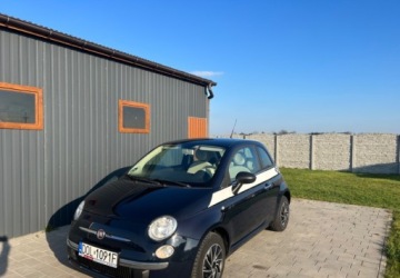 Fiat 500 II Hatchback 3d 1.2 69KM 2010 Fiat 500 1,2 Biale Wnetrze, Klimatyzacja,Bardzo Zadbany, Bezwypadkowy,Opla, zdjęcie 2
