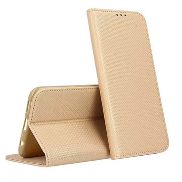 Etui MAGNETYCZNE do MOTOROLA G84 z klapką ZŁOTY Book Magnet