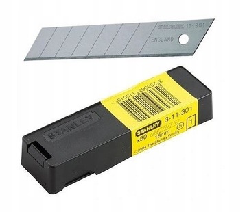 Ostrza łamane Stanley 18mm op. 50 sztuk 113013