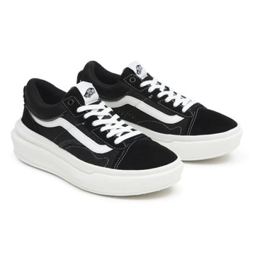 Buty damskie trampki niskie VANS OLD SKOOL OVER na platformie czarne r 40,5