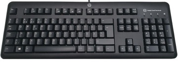 Klawiatura przewodowa membranowa HP KUS1206 Czarna