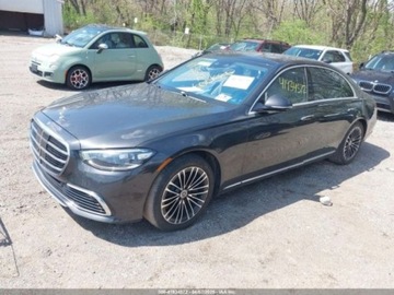 Mercedes Klasa S W223/V223 2023 Mercedes-Benz Klasa S 580, 2023r., 4x4, 4.0L 4.0 Benzyna 496KM, zdjęcie 1