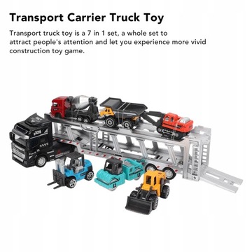 Игрушечный грузовик из сплава 7 в 1