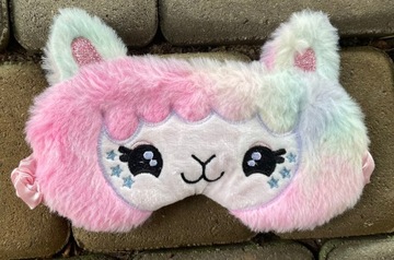 OPASKA NA OCZY MASKA DO SPANIA SNU RELAKSU owca OLDMAN owieczka NA GUMCE