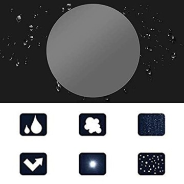 2x УНИВЕРСАЛЬНАЯ ДОЖДЕВАЯ ЗАЩИТНАЯ ПЛЕНКА ДЛЯ БОКОВЫХ ЗЕРКАЛ АВТОМОБИЛЯ