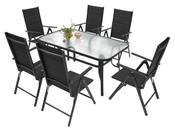 Садовая мебель терраса 6 стульев сад набор