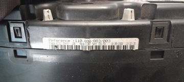 PEUGEOT 607 2.2 HDI PŘÍSTROJOVÁ DESKA BUDÍK 110008883003