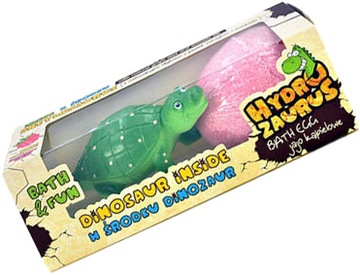 MARBA HYDROZAURUS SÓL DO KĄPIELI JAJKO 165 g RÓŻOWOWA
