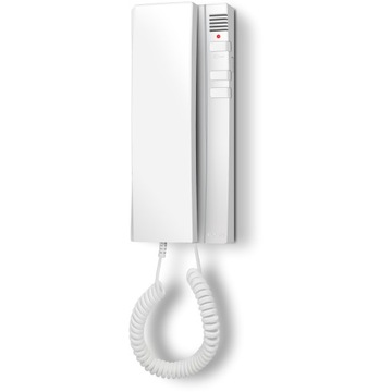 Unifon analogowy ELFON AU-1 biały, słuchawka, 1 przycisk otwieranie drzwi