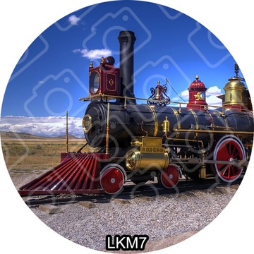 Торт вафельный ЛОКОМОТИВА Декор для торта Сахарный принт, круглый, 20 см