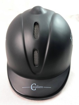 Kask jeździecki Beauty, czarny, 53-57 cm, Covalliero TOCZEK