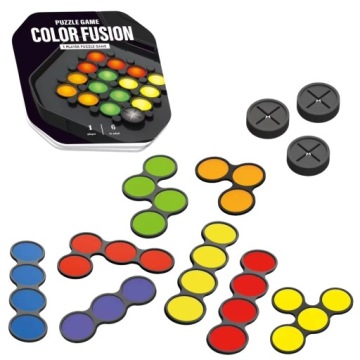 НАСТОЛЬНАЯ ИГРА-ГОЛОВОЛОМКА IQ COLOR LINKING WOOPIE
