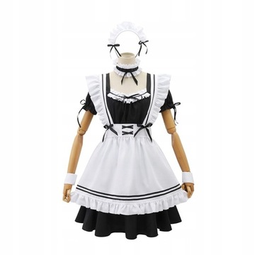 Strój POKOJÓWKA KOSTIUM COSPLAY ANIME LOLITA