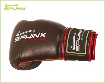 SPHINX SKÓRZANE RĘKAWICE BOKSERSKIE ROZMIAR 10 oz.