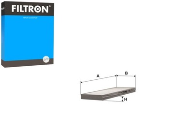 FILTR KABINY KIA CLARUS 1.8 2.0 07.96- FILTRON