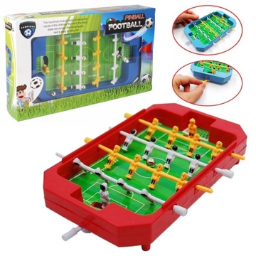 МИНИ-ФУТБОЛЬНАЯ ИГРА МАЛЕНЬКИЙ ФУТБОЛЬНЫЙ СТОЛ 2 ЦВЕТА ФУТБОЛ