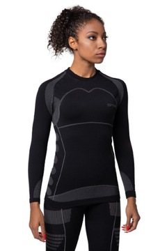 SPAIO BLUZA DAMSKA THERMO EVO BLACK/GREY M