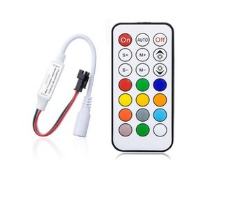 Kontroler Magic RGB WS2811 WS2812B RF Mini Pilot