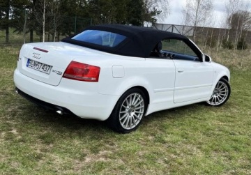 Audi A4 B7 Cabrio 3.0 V6 TDI CR 233KM 2008 Audi A4 Cabrio 3.0TDI 232KM QUATTRO 166000km, skora, OKAZJA 3.0 Diesel, zdjęcie 11