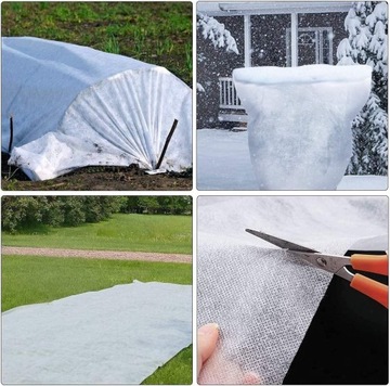 АГР НЕТКАНАЯ ЗИМНЯЯ НЕТКАНАЯ ТКАНЬ, ТОЛСТАЯ, ПРОЧНАЯ + ШПИЛЬКИ