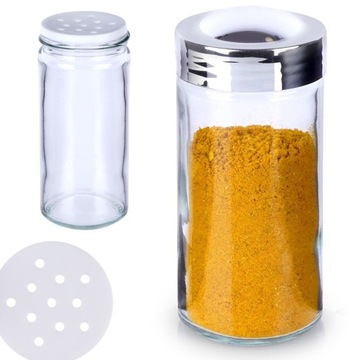 Pojemnik SZKLANY pojemniczek na przyprawy 80 ml