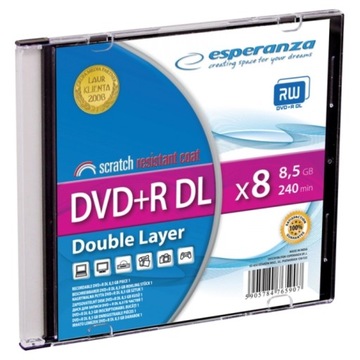 Płyta DVD Esperanza DVD+R 8,5 GB 1 szt.