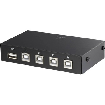 Переключатель Renkforce USB 2.0, 4 порта