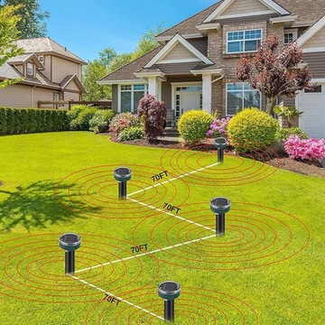 4X СОЛНЕЧНЫЙ ОТПУСКАТЕЛЬ КРОТОВ, МОЩНЫЙ УЛЬТРАЗВУК