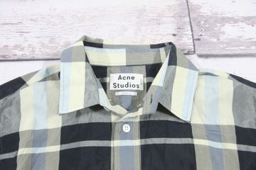 ACNE STUDIOS JEFFREY MUL CHECK SHIRT MĘSKA KOSZULA