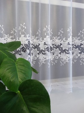 MG FIRANA żakard 31153 BIAŁA wys 140cm polski 0,5m