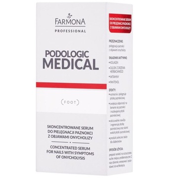 Serum do Paznokci Onycholiza Farmona Podologic