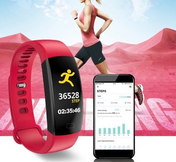 Часы SMARTWATCH SMARTBAND Монитор сердечного ритма Шагомер