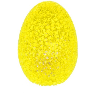 Декоративное пасхальное яйцо с разноцветной светодиодной подсветкой.