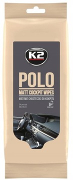 K2 POLO MATT CHUSTECZKI DO KOKPITU MATOWE 24szt.
