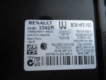 Moduł STEROWNIK RENAULT 284B13342R