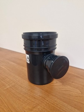 Łapacz wody deszczowej Zbieracz deszczówki z rurą odprowadzającą -UV grafit