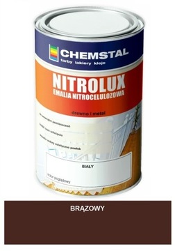 CHEMSTAL EMALIA NITROLUX NITRO BRĄZOWY 5L