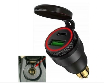 Do ładowarki USB PD BMW Ducati Triumph QC3.0